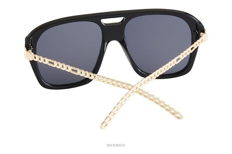 New Sunglasses Women Sunglasses Street Shooting Personality Trendy Glasses Driver Sunshade Mirror