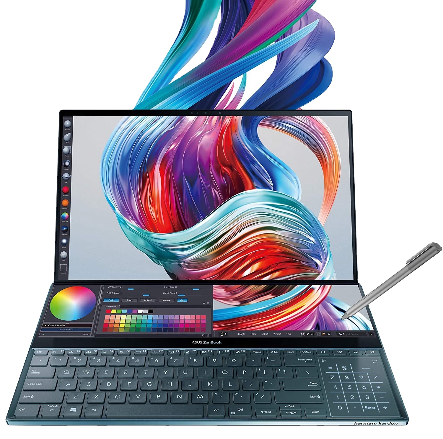 Brand New for ASU S ZenBook Pro Duo UX581 Laptop 15.6 4K UHD NanoEdge Touch Display Intel Core i9 98