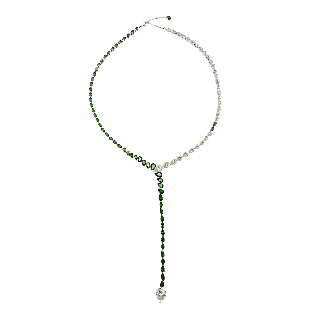 High Quality 14k Necklaces AU585 Real Gold Necklace VVS Moissanite Stone Women Fine Jewelry Wholesal