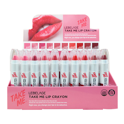LEBELAGE Take Me Lip Crayon 60ea 2019 South Korea