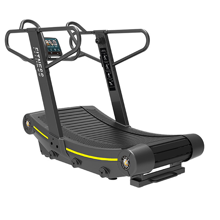CT-100A Electric Commercial Curved Treadmill Sports Equipment