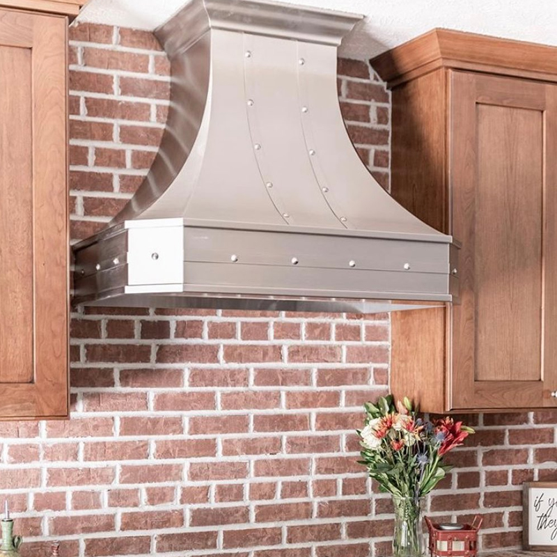 Kitchen stainless steel cooking  hoods / wall mounted stainless steel range hood / home mounted appl